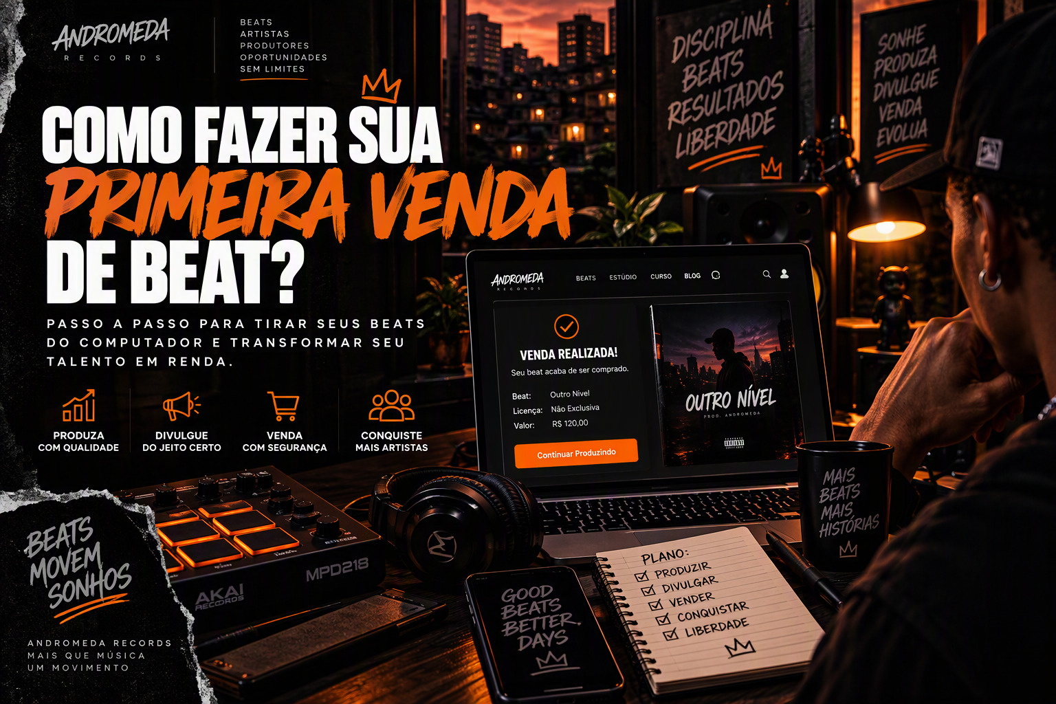 Como Fazer Sua Primeira Venda de Beat